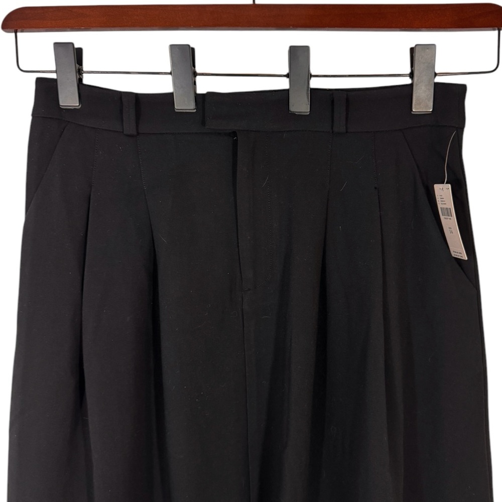 Anthropologie Maeve Avery Black Pleated Maxi Skirt 14 NWT runs a bit small - Picture 5 of 9